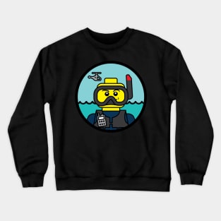 Mini Rescue Swimmer Crewneck Sweatshirt